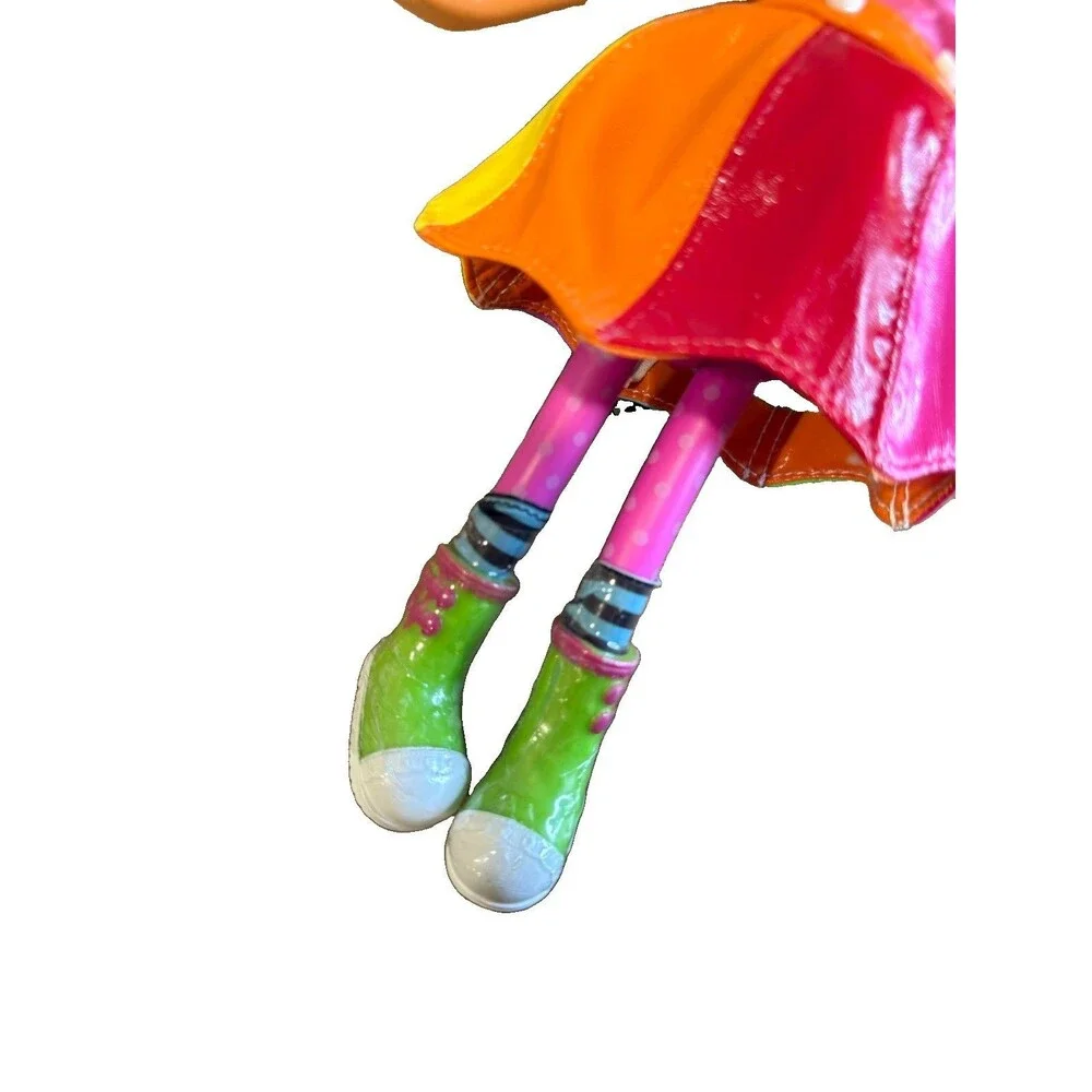 Lalaloopsy Silly Hair Doll April Sunsplash 13” Rainbow Hair Styling Doll 2010